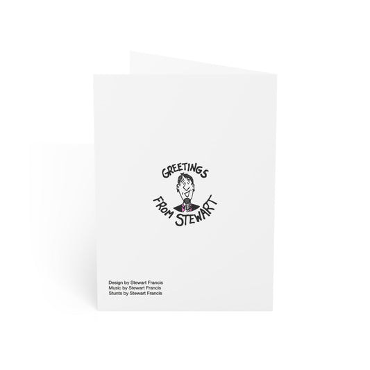 Shakespeare greeting card inside message