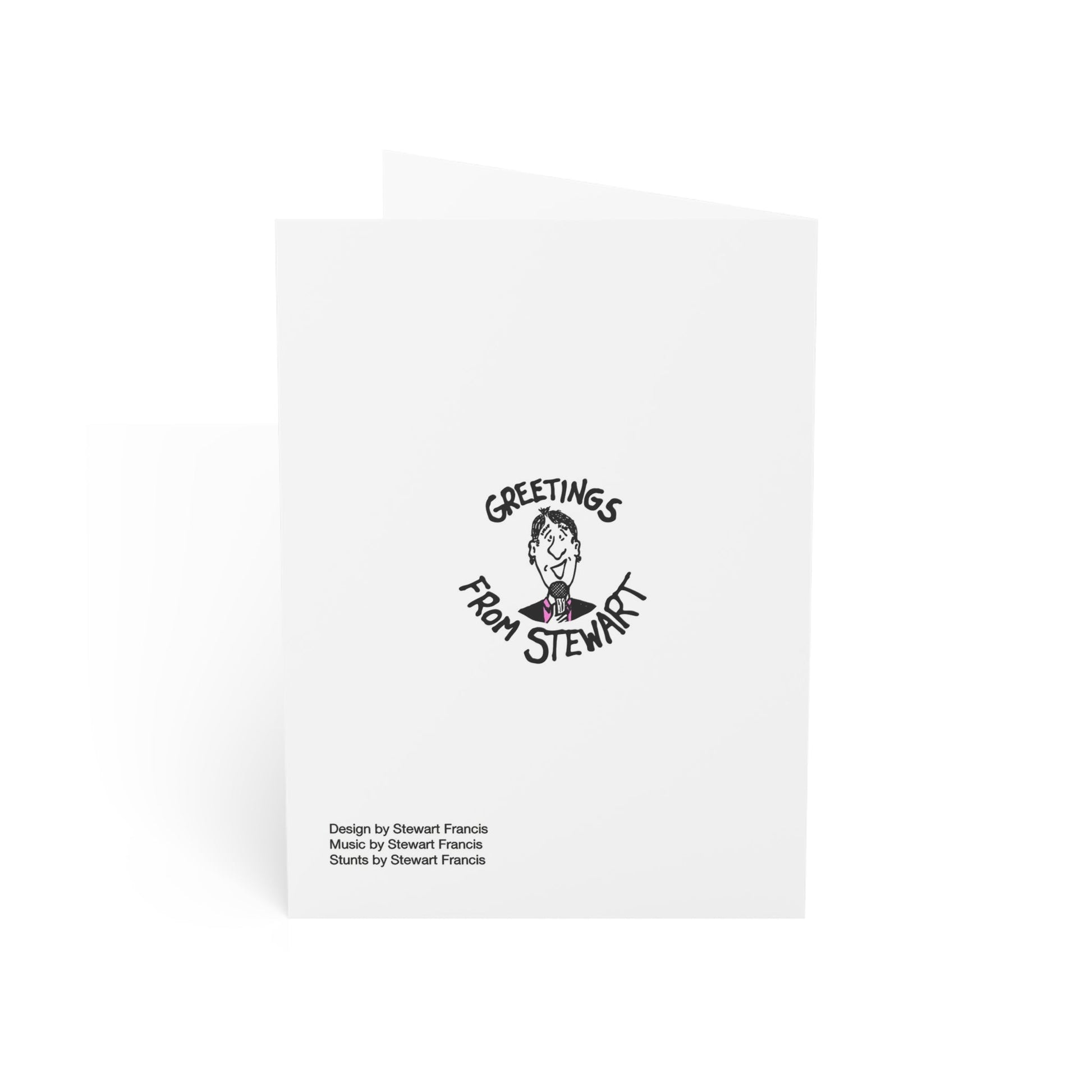 Birthday - Impersonating an Officer greeting card inside message